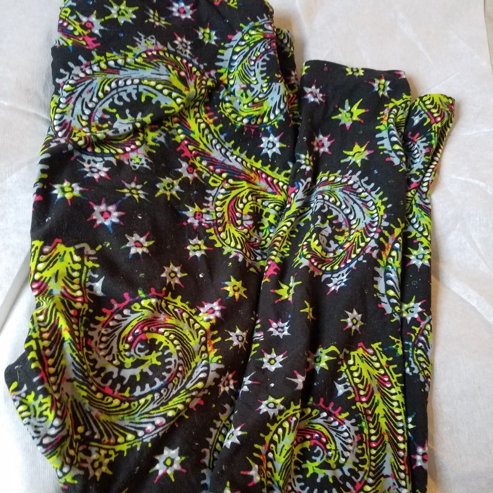 **final price** Lularoe TC leggings paisley